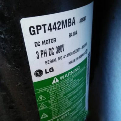 کمپرسور داکت اسپلیت اینورتر مدل GPT442MBA ال جی مبرد R410a