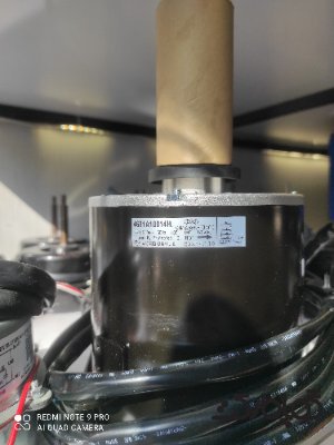 موتور فن کندانسور کولر گازی 90 هزار الجی مدل 4681A10014H